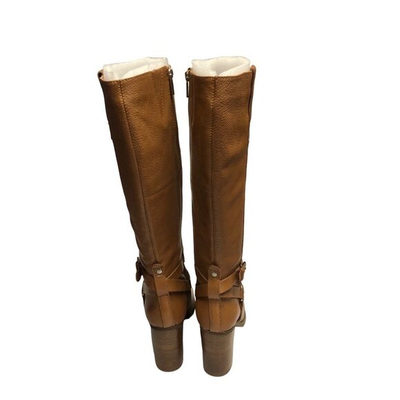 BANDOLINO BD AISEL WOMENS MED NATURAL LEATHER TALL BOOTS SIZE 9.5 NIB - Picture 9 of 11